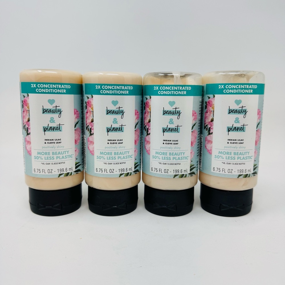 Love Beauty & Planet Conditioners 2X Concentrated [PACK OF 4]